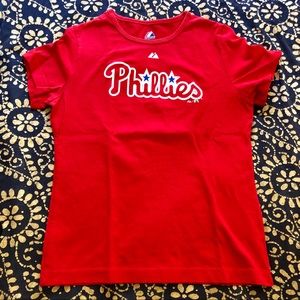 Majestic Philadelphia Phillies Name/Number T-Shirt
